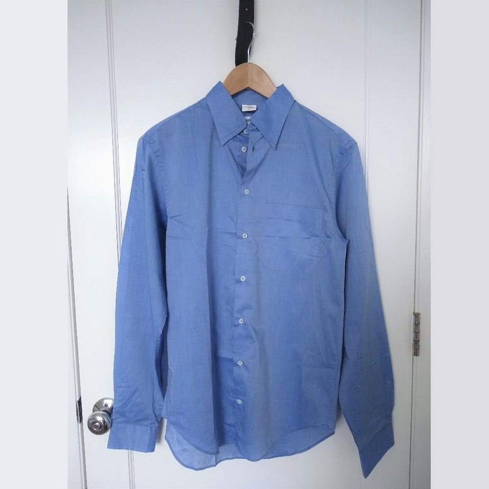 Armani Cornflower Blue Dress Shirt (15.5 Neck)